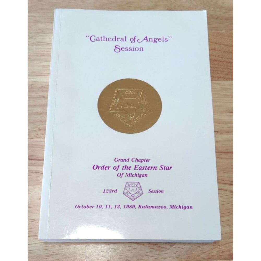 RARE Cathedral of Angels Session Order of Eastern Star Kalamazoo Michigan 1989